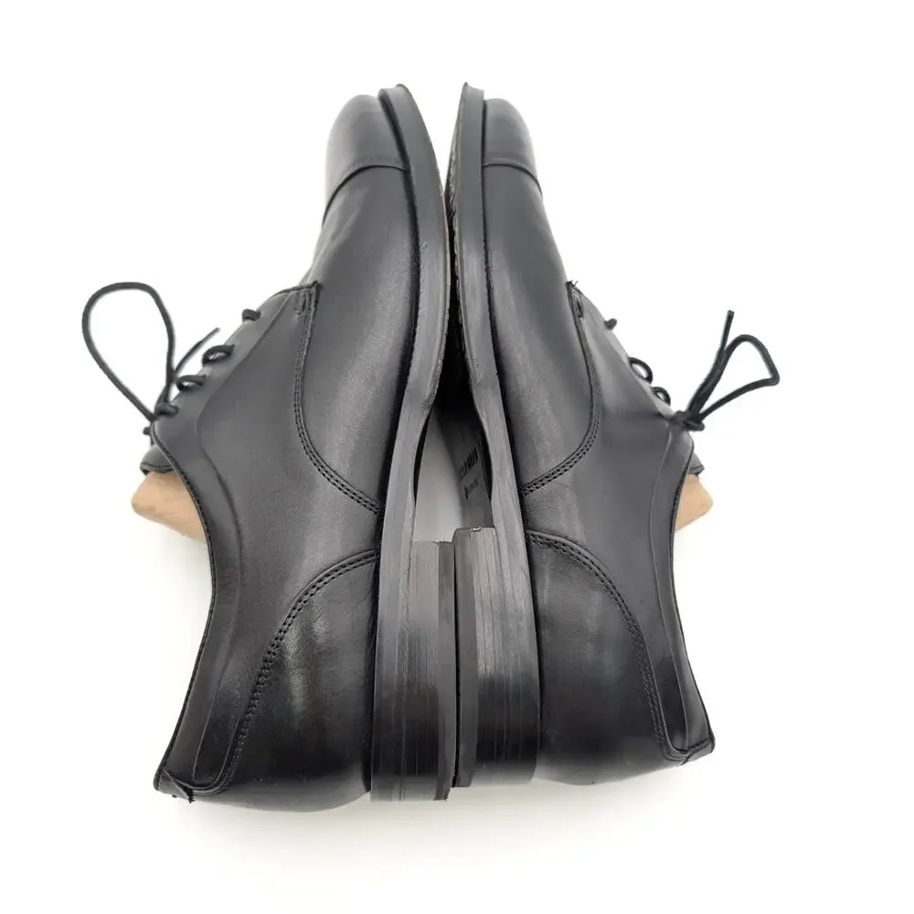 Cole Haan Carnegie Cap Toe Oxford Shoes Lace-Up Men's Black Size US9M EU42